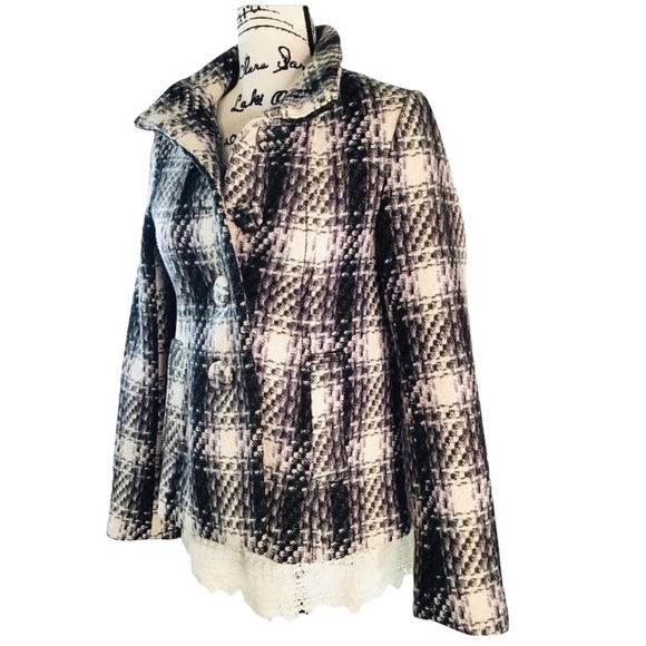 H&M - Wool & Nylon Blend Pea Coat - 6 - Picture 5 of 14